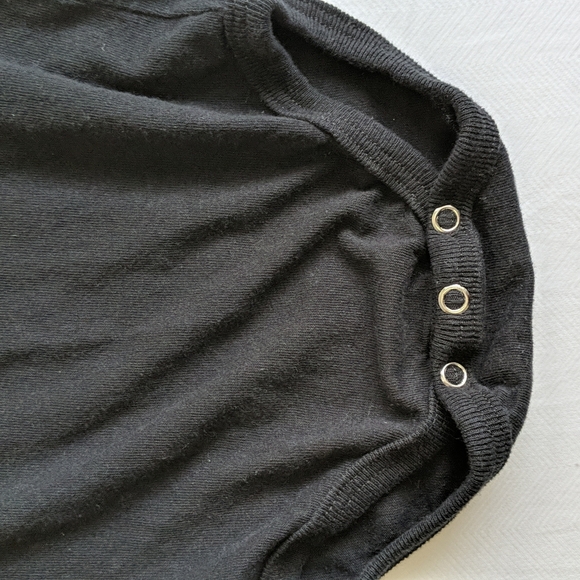 red dragon graphic black short sleeve bodysuit diaper shirt 24 months baby - Picture 3 of 8